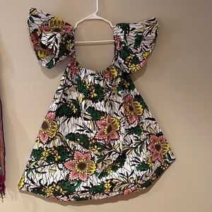 The Royal Native off the shoulder dress